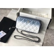 Chanel Clutch with Chain A70249 Blue HV04301yj81