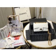 Chanel Shoulder Bag Original Leather White AS0874 Gold HV03757Gm74