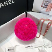 Chanel Wool sheepskin & Gold-Tone Metal AP0366 rose HV00813fj51