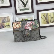 Fake Gucci Dionysus GG Blooms mini bag 421970 Khaki HV11487xR88