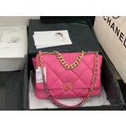 Imitation chanel 19 large flap bag AS1161 rose HV04937Xr29