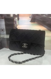 Chanel 2.55 Series Classic Flap Bag velvet CFC1117 black HV04265rf34