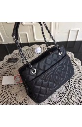Chanel Caviar Leather shopping bag 3369 black HV02779fr81
