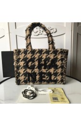 Chanel Zipper shopping bag AS0976 apricot HV04176Yr55