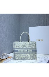 Fake 1:1 SMALL DIOR BOOK TOTE Embroidered M1296-3 HV11407YK70