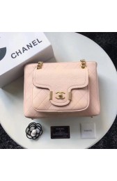 Fake Chanel Original Deerskin Leather Classic Flap Bag 57219 pink HV03955QF99