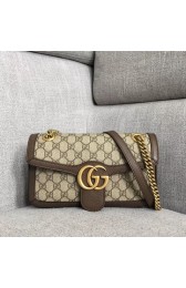 Gucci Ophidia GG Supreme small shoulder bag 443497 brown HV01180Eb92