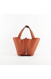 Hermes Picotin 18cm Bags togo Leather 8615 orange HV01295DS71