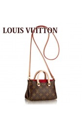 Imitation High Quality Louis Vuitton Monogram Canvas NANO PALLAS M61254 HV01587Bo39