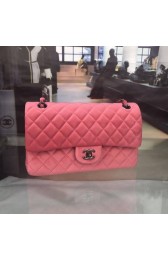 Chanel 2.55 Series Classic Flap Bag velvet CFC1112 pink HV10135Va47
