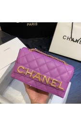 Chanel small Flap Bag Original Sheepskin Leather AS1490 Lavender HV03588Zf62