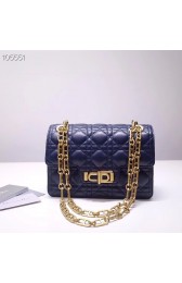 First-class Quality Dior MISS DIOR BAG IN BLUE LAMBSKIN M0250C HV11573xO55