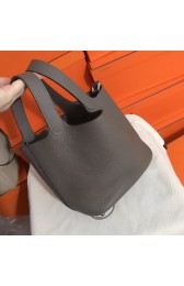 Hermes Picotin Lock PM Bags Original Leather H8688 grey HV00898LG44