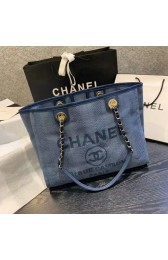 Imitation Chanel Large Shoulder Bag A67001 blue HV02877Ug88