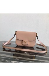 Prada Embleme Saffiano leather bag 1BD217 pink HV02111yj81