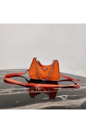 Prada Re-Edition nylon mini shoulder bag 1TT122 orange HV11509FA31