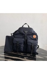 Prada Re-Nylon backpack 1BZ811 black&orange HV01319fr81