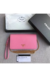 Prada Saffiano Leather Mini Bag 1HZ029 pink HV02510vm49